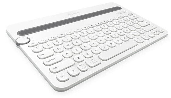 Logitech Bluetooth Multi-Device Keyboard K480"Weiß Deutsch Kabellos