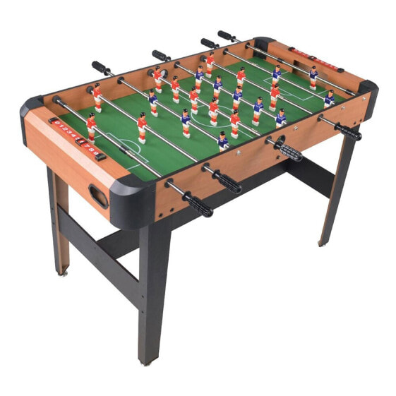 TACHAN Wooden Foosball 121x61x79 cm Telescopic Guides Board Game