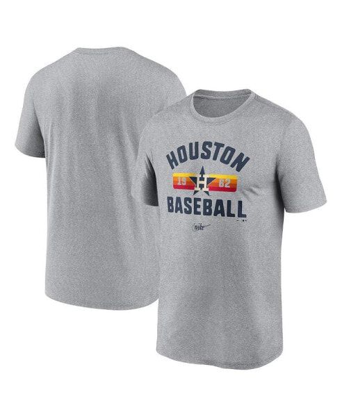 Men's Heather Gray Houston Astros Legend T-Shirt
