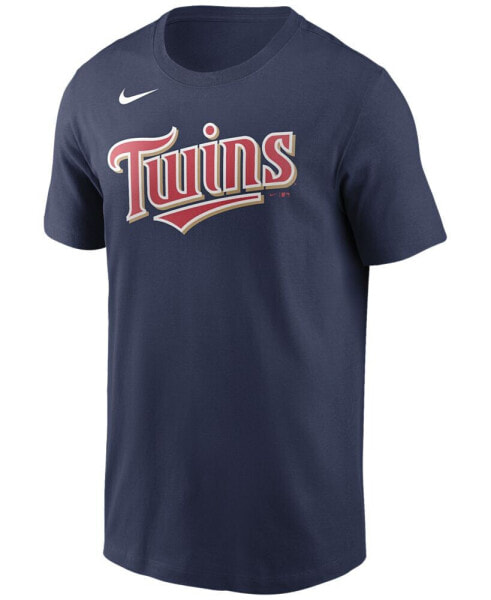 Minnesota Twins Men's Swoosh Wordmark T-Shirt