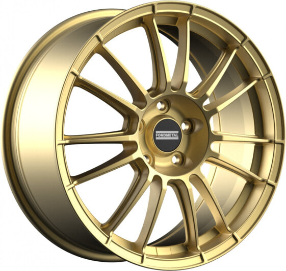 Fondmetal 9RR glossy gold 7x17 ET35 - LK4/100 ML75