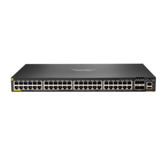 HPE CX 6200F 48G Class-4 PoE 4SFP 740W - Managed - L3 - Gigabit Ethernet (10/100/1000) - Power over Ethernet (PoE) - Rack mounting - 1U