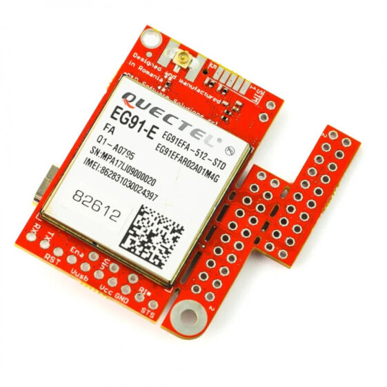 Module LTE/GSM - u-GSM shield v2.19 EG91E - for Arduino and Raspberry Pi - u.FL connector