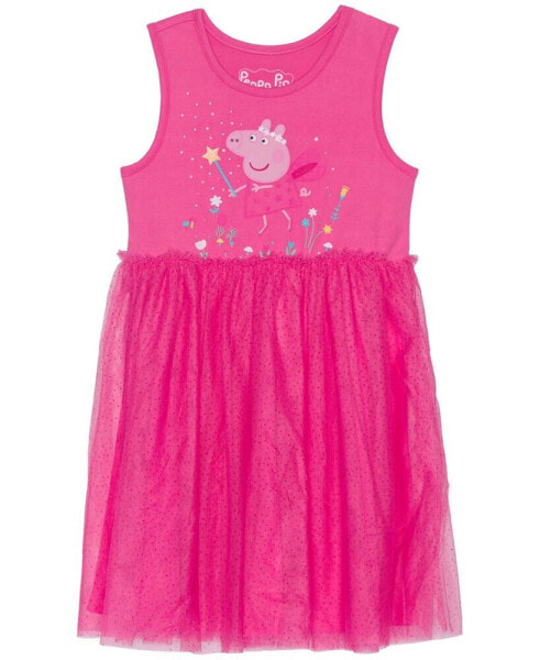 Платье для малышей Peppa Pig Маленькая Принцесса без рукавов с юбкой Туту