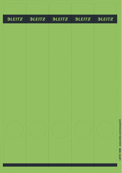 Esselte Leitz 16880055 - Green - Rectangle - Ring binder - Paper - 80 g/m² - 39 mm