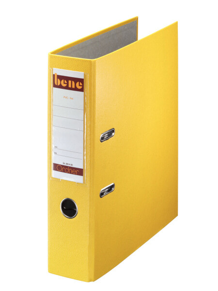 Bene 291400GE - A4 - Particle board - Carton - Paper - Plastic - Yellow - 600 sheets - 80 g/m² - 8 cm