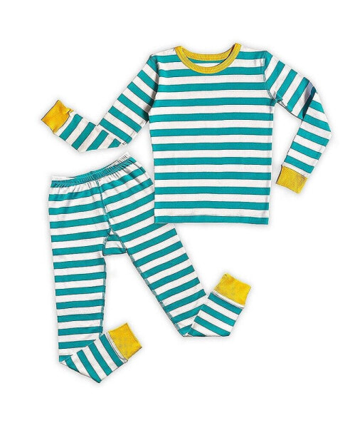 Kids Kids' Fair Trade 100% Organic Cotton Tight Fit Pajamas, 2-Piece Set