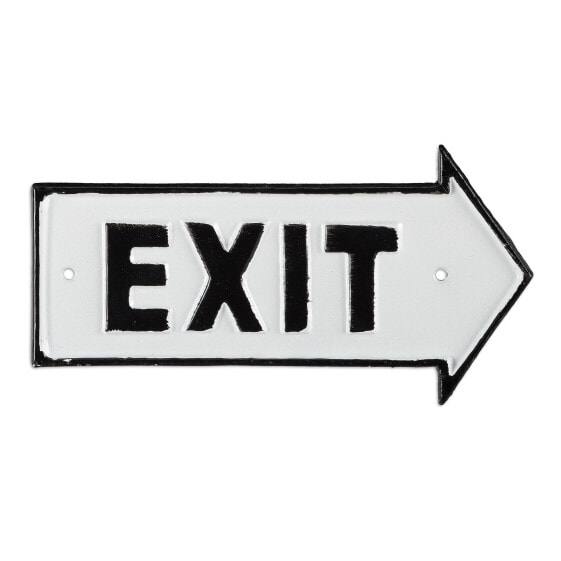 4 x Exit Schild