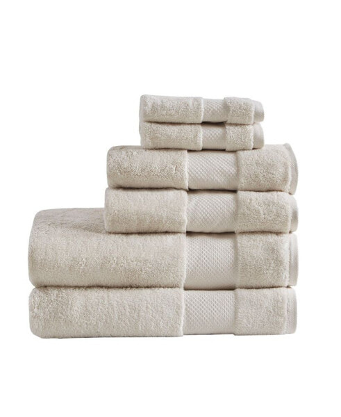 Turkish Cotton 6-Pc. Bath Towel Set