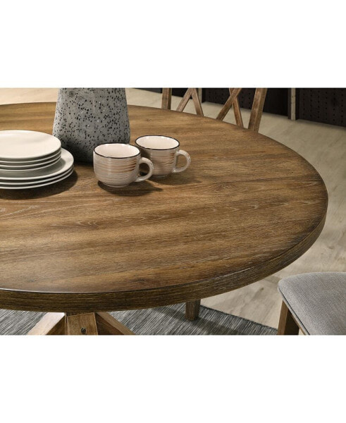 Windvale Cross-Buck Base Dining Table