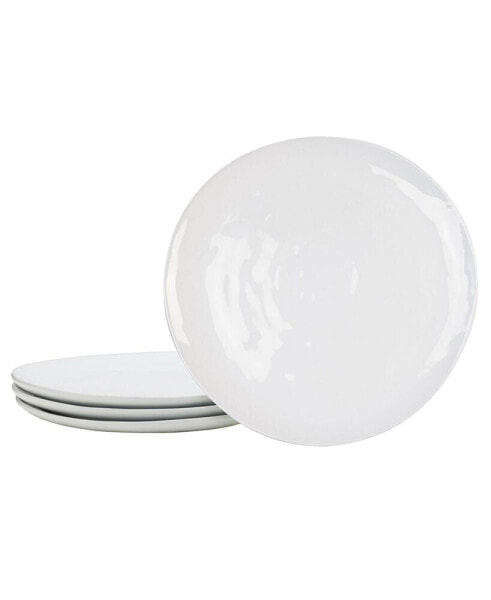 Everyday Whiteware Dinner Plate 4 Piece Set