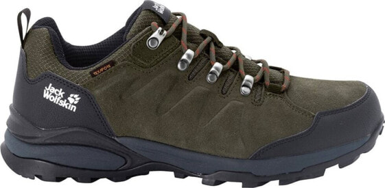 Buty trekkingowe męskie Jack Wolfskin REFUGIO TEXAPORE LOW M brązowe r. 44