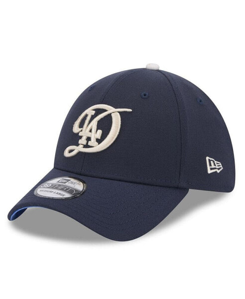 Men's Navy Los Angeles Dodgers 2024 City Connect 39THIRTY Flex Hat