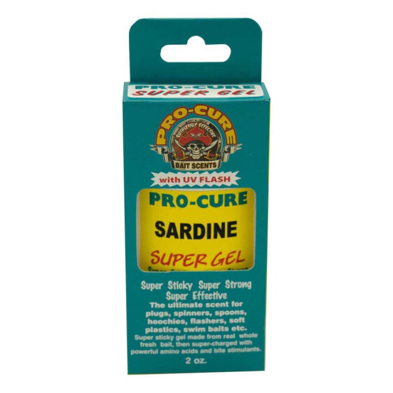 PRO CURE Super Gel Plus 56g Sardine Liquid Bait Additive
