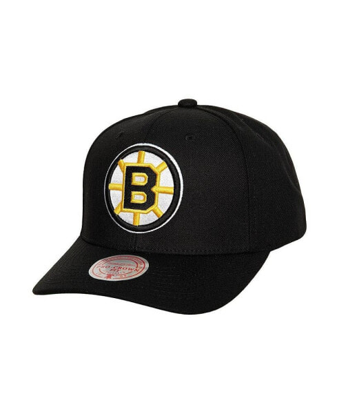 Men's Black Boston Bruins Team Ground Pro Adjustable Hat