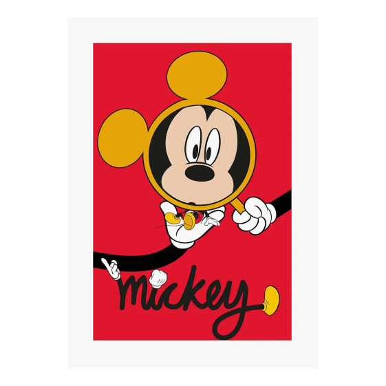 Настенный декор для детской Komar Mickey Mouse Увеличительное стекло