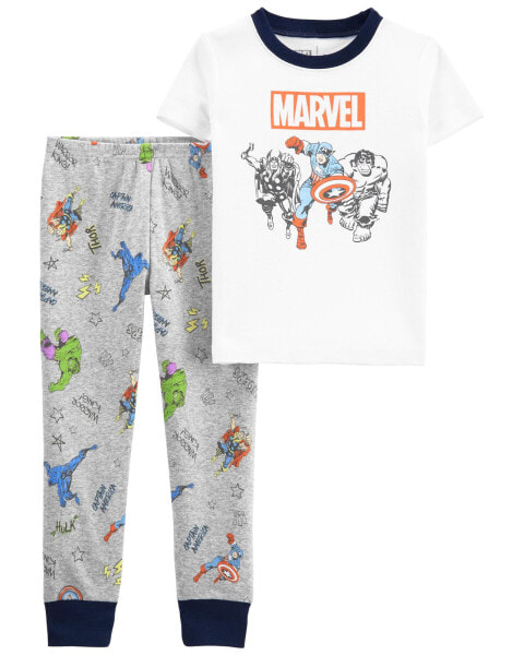 Toddler 2-Piece ©MARVEL100% Snug Fit Cotton Pajamas 4T