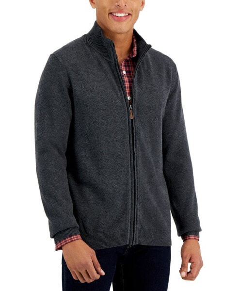 Men's Full-Zip Sweater, Created for Macy's