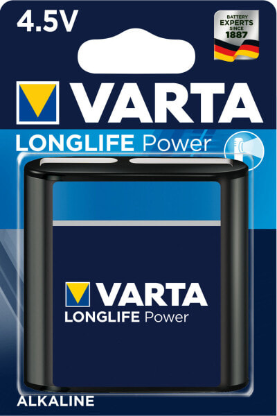 Varta -4912/1 - Single-use battery - Alkaline - 4.5 V - 1 pc(s) - Black - 67 mm
