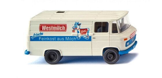 Wiking MB L 406 - City car model - Preassembled - 1:87 - MB L 406 Kastenwagen - Any gender - Westmilch