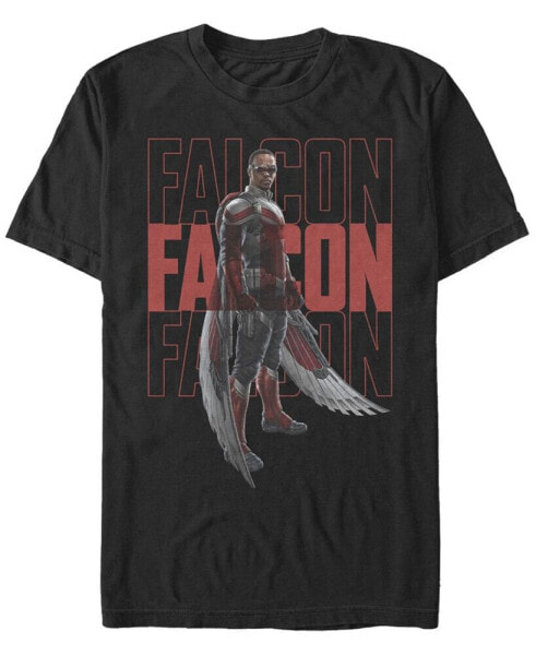 Men's Falcon Repeating Short Sleeve Crew T-shirt
