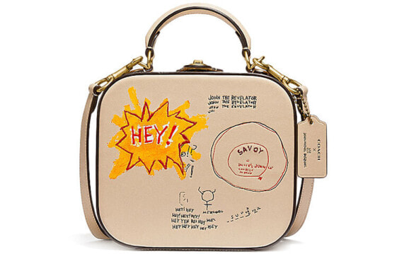 Сумка COACH Basquiat Square 18 Ivory Bag