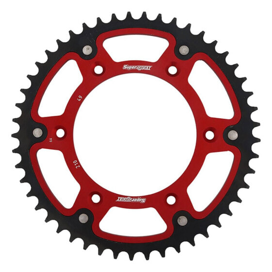 SUPERSPROX Stealth 49D RST210X49RED Rear Sprocket