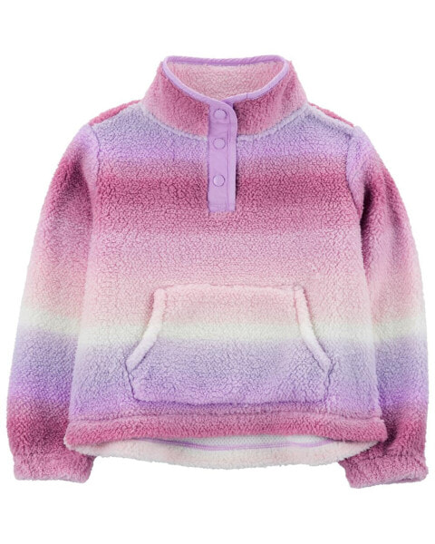 Kid Ombre Sherpa Pullover 5