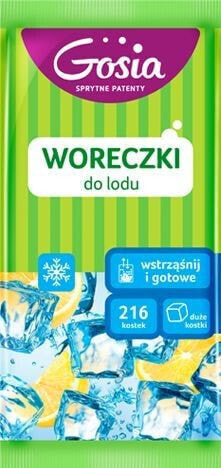 Gosia Woreczki do lodu Gosia "wstrząśnij i gotowe"-Duże kostki 9szt.