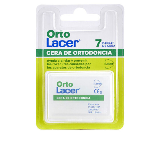 Cera Ortolacer para La Ortodoncia Protectora de Rozaduras 7 Barritas