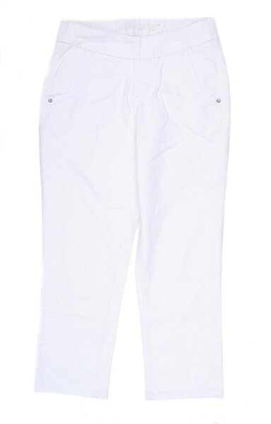 Брюки JAG Jeans Serena белые, трикотаж, размер 2, урожайные.