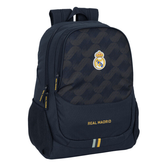 Школьный рюкзак Real Madrid C.F. Тёмно Синий 32 x 44 x 16 cm