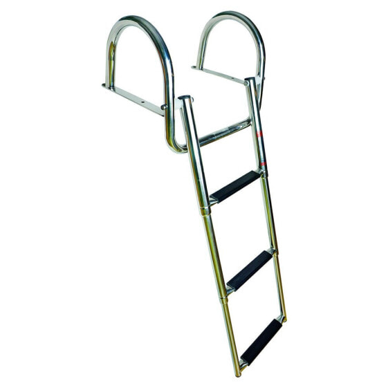 OEM MARINE 4 Steps Stainless Steel Ladder