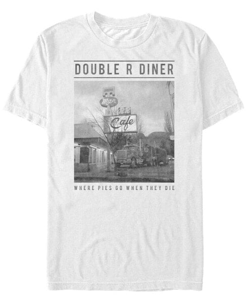 Twin Peaks Men's Double R Diner Short Sleeve T-Shirt