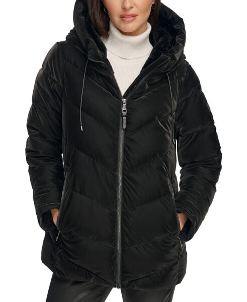 Women's Hooded Puffer Coat