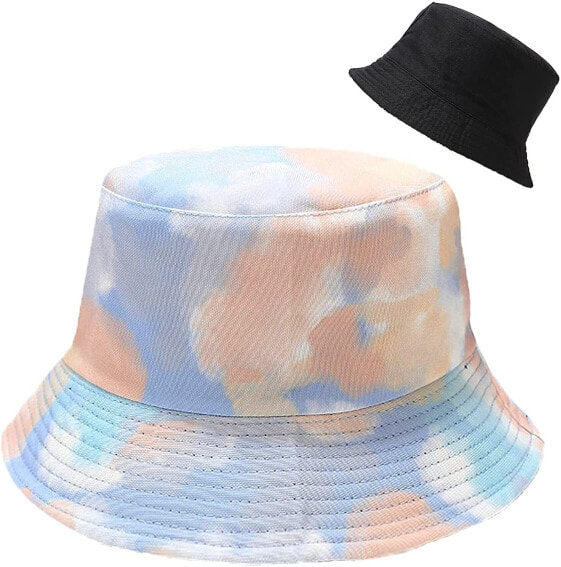 Taidor Cute Print Bucket Hat Summer Travel Beach Hats Gift for Men Women Foldable Double Sided Sun Hat