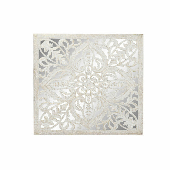 Настенный декор DKD Home Decor Зеркало Деревянный MDF (121.5 x 3 x 121.5 cm)