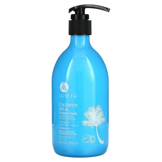 Conditioner, Coconut Milk, For Normal & Dry Hair, 16.9 fl oz (500 ml)