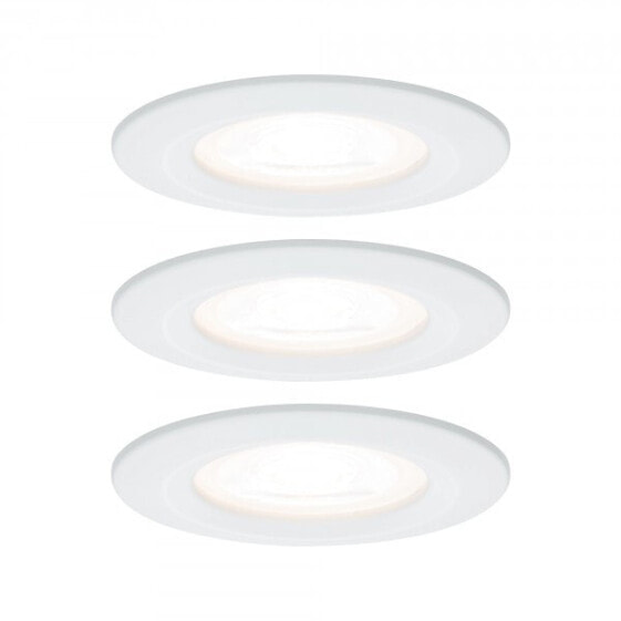 PAULMANN 934.78 - Recessed lighting spot - GU10 - 3 bulb(s) - LED - 2700 K - White
