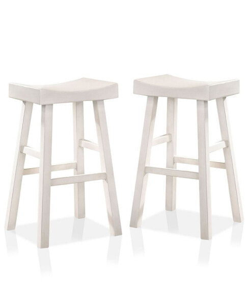 Bora Saddle Bar Stool, Set of 2