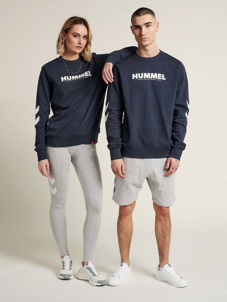 Hummel Unisex Legacy sweatshirt in blue