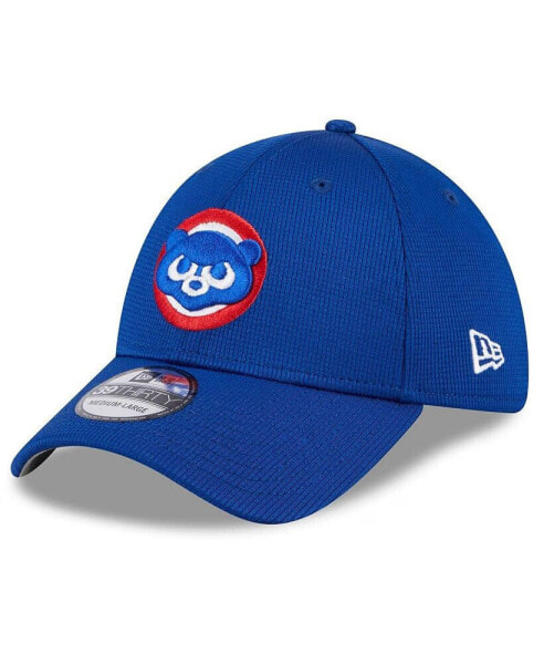 Men's Royal Chicago Cubs 2024 Batting Practice 39THIRTY Flex Hat