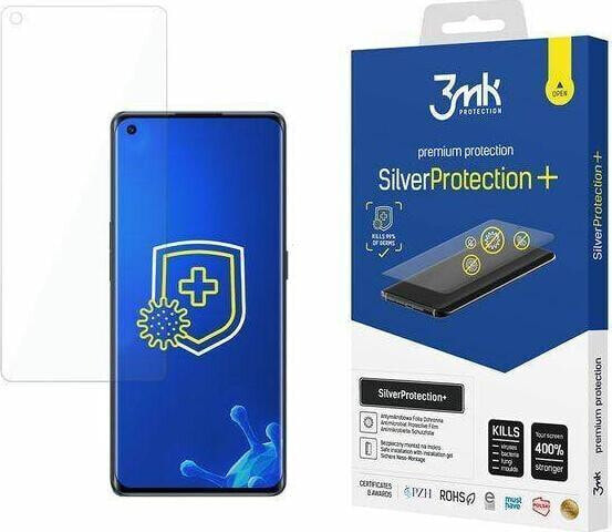 3MK 3MK Silver Protect+ Oppo Reno 6 Pro+ 5G PENM00 Folia Antymikrobowa montowana na mokro