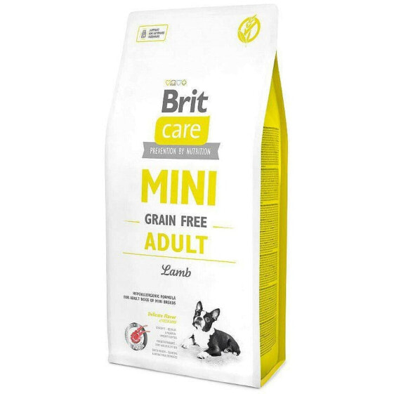 Фураж Brit Care Mini Grain Free Для взрослых Мясо ягненка 7 kg