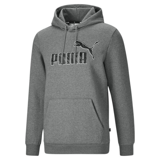 Puma Graphic Hoodie Fl Us Mens Black Casual Outerwear 84682603