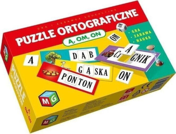 Multigra Puzzle ortograficzne Ą OM ON