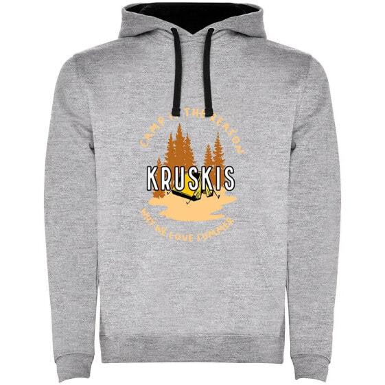 KRUSKIS Camp Is The Reason Bicolor hoodie