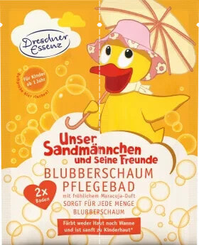 Kinder Badezusatz Unser Sandmännchen Blubberschaum Pflegebad, 60 g