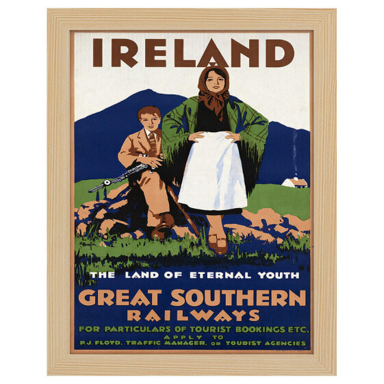 Bilderrahmen Poster Ireland