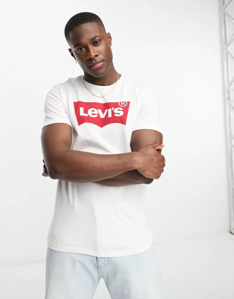 Levi's batwing t-shirt white